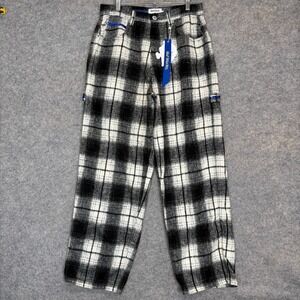 Joyrich x Snoop Dogg Cholo Wool Blend Pants Mens Small Baggy Gray Collab Rare